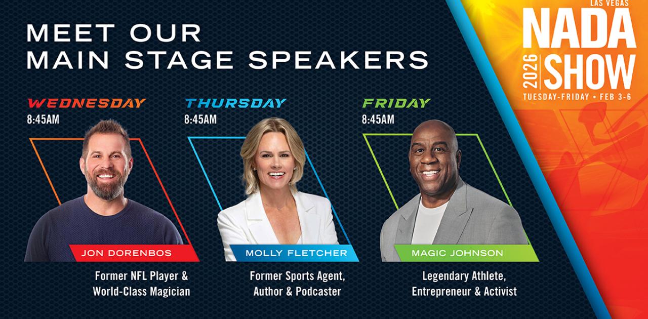 Meet the NADA Show 2026 Main Stage Speakers!