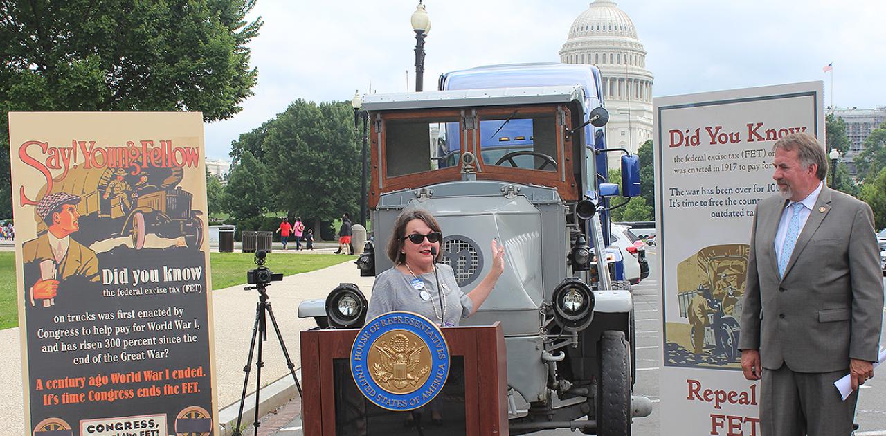 Modernize the Truck Fleet Coalition Rallies Support for H.R. 2381/S. 1839 to Repeal the FET