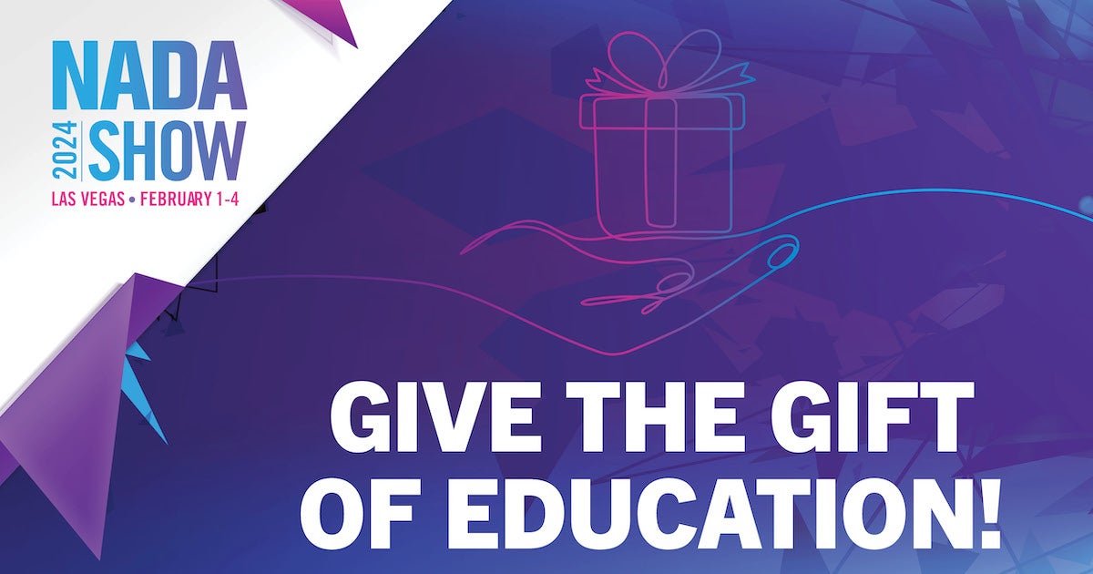 Give the Gift of Education With NADA Show 2024