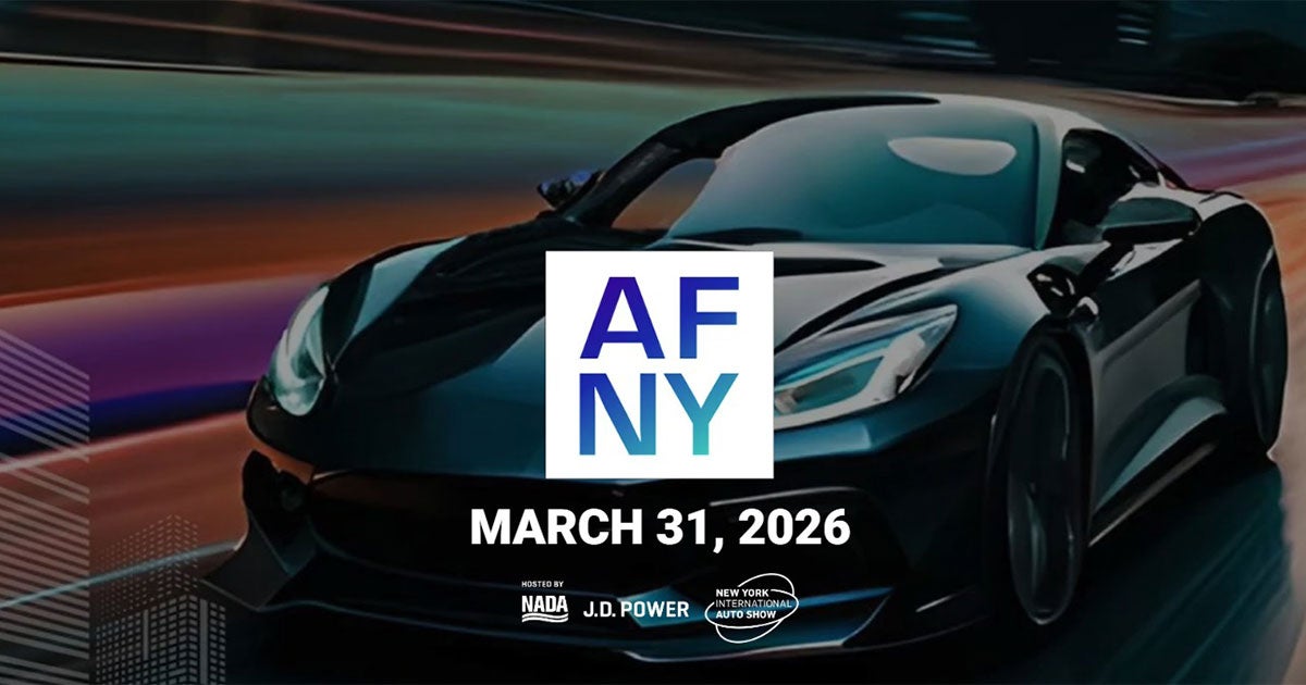2026 Automotive Forum New York promo