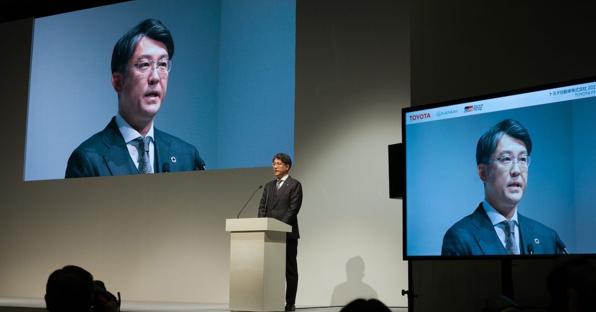 Koji Sato Toyota Executive 