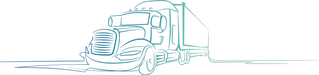ATD Show 2024 line graphic of a truck
