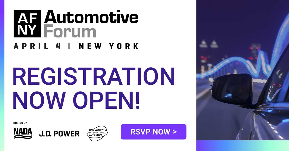 New York Auto Forum 2023 registration open