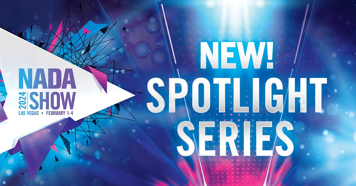 NADA Show Spotlight Series speaker graphic