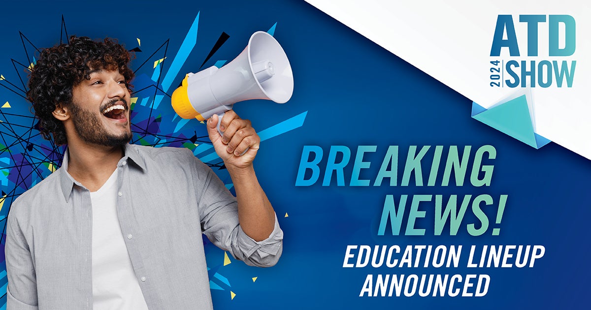 Announcing the ATD Show Education Lineup