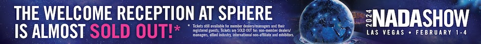 NADA Show 2024 welcome reception Sphere almost sold out