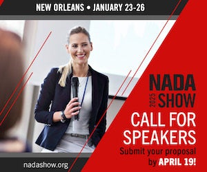 NADA Show 2025 call for speakers