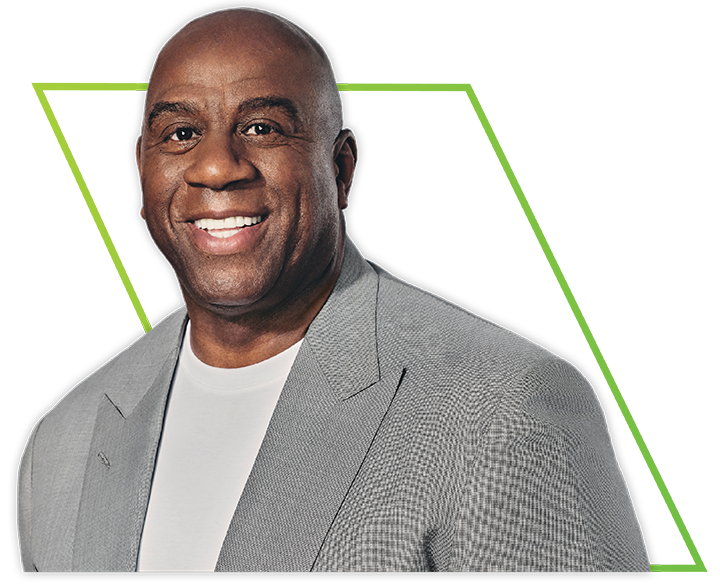 NADA Show 2026 main stage Earvin Magic Johnson headshot