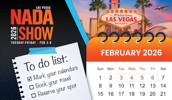 NADA Show 2026 Tuesday-Friday