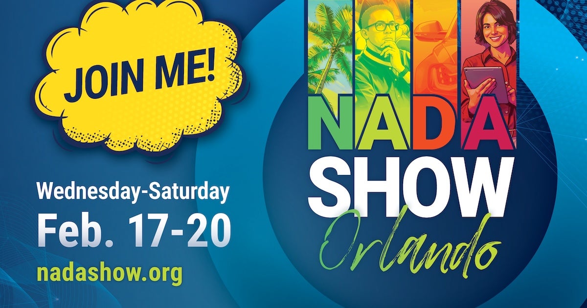 I'm Attending the NADA Show 2027