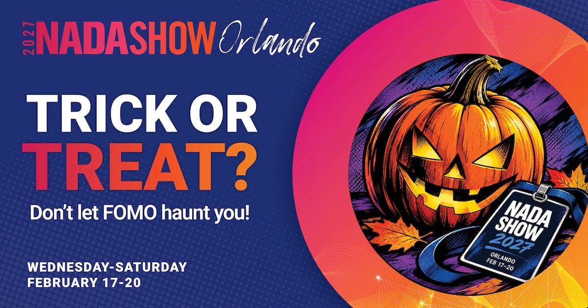 NADA Show 2027 Trick or Treat
