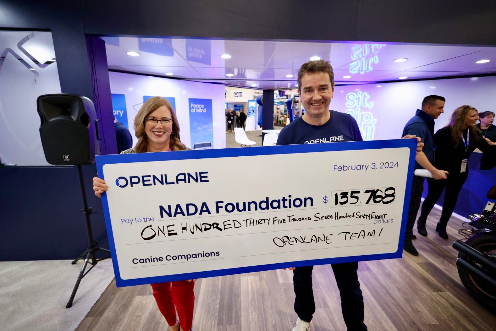 check presentation