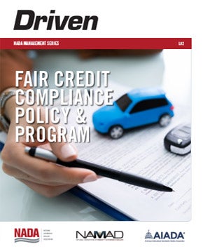 NADA Fair Credit Compliance Policy 