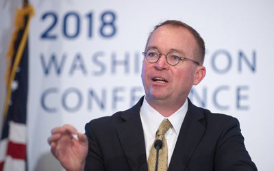 Mick Mulvaney 2018 Washington Conference