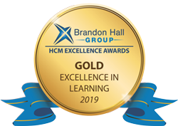 Brandon Hall Group Gold Excellence in Learning Award