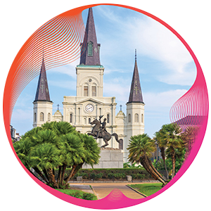 NADA Show 2025 French Quarter transparent background png