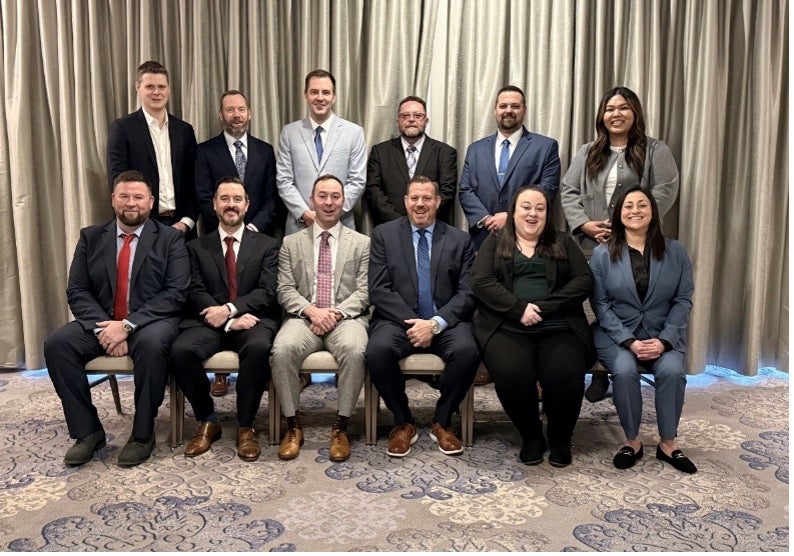 people posing for photo