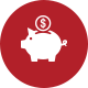 Piggy bank icon