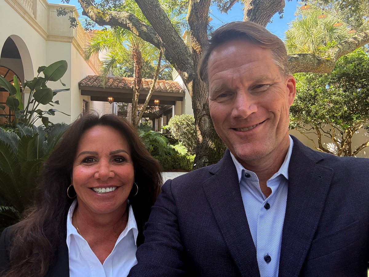 Sandy Angello and Rob Cochran