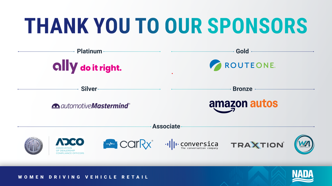 WDVR 2026 thank you to our sponsors