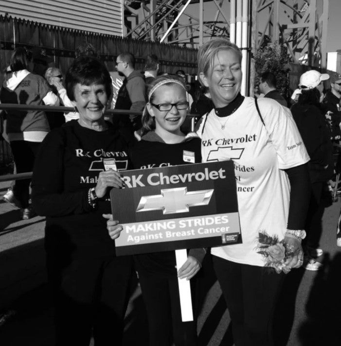 people posing after a race