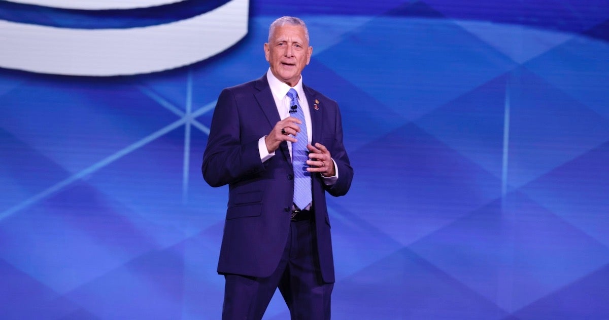 Tom Castriota speaking at NADA Show 2025
