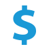 Dollar sign icon