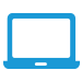Laptop computer icon