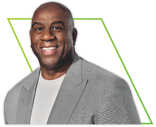 NADA Show 2026 main stage Earvin Magic Johnson headshot