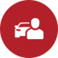 Car and person icon