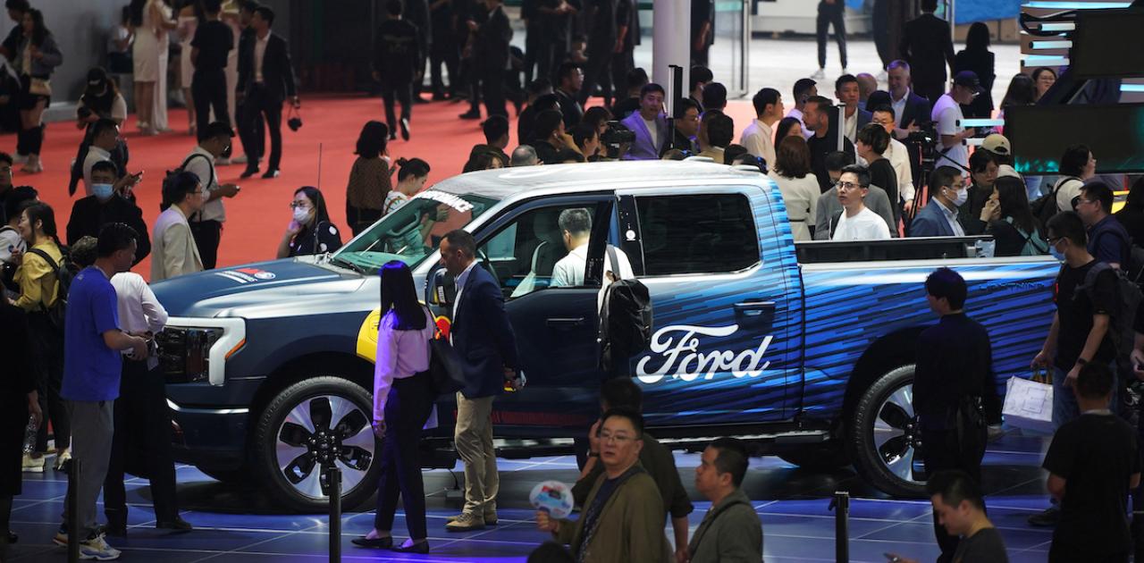 Ford Profit Beats on Commercial Sales; EVs Still Dragging (Reuters)