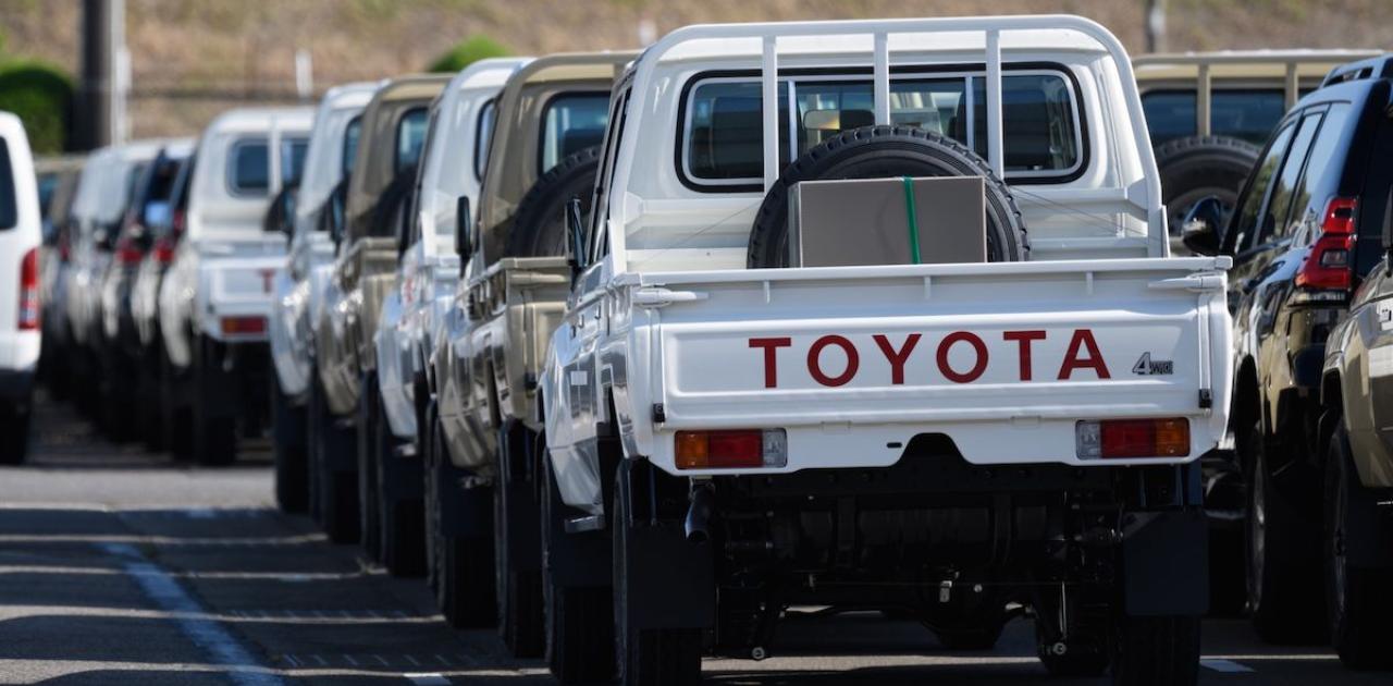Toyota Global Sales and Output Hit Record High in August (Bloomberg)