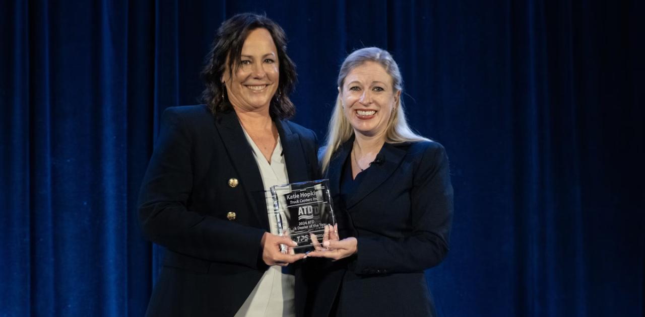 Katie Hopkins of Truck Centers, Inc. Selected as 2024 Truck Dealer of the Year