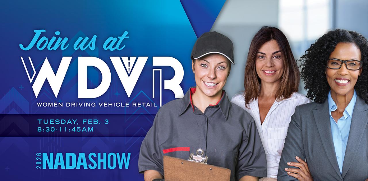 Women Driving Vehicle Retail at NADA Show 2026