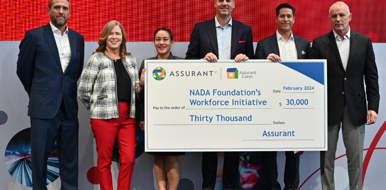 Assurant Donates to NADA Foundation’s Workforce Initiative for Fifth Consecutive Year 