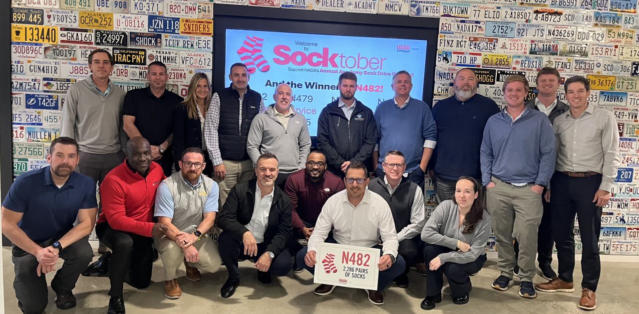 Socktober Win: NADA Academy Students Donate 13,000+ Pairs of Socks