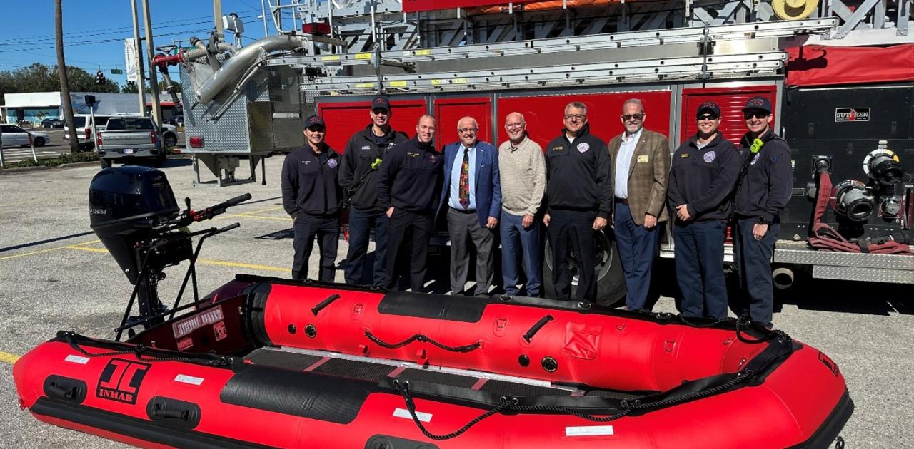 St. Petersburg Dealership Provides a Much Needed Boost – and Boat – for Community’s Life-Saving Service