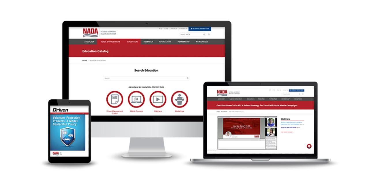 NADA Online Resources Offer Dealers Tools for Operating in a New Business Environment